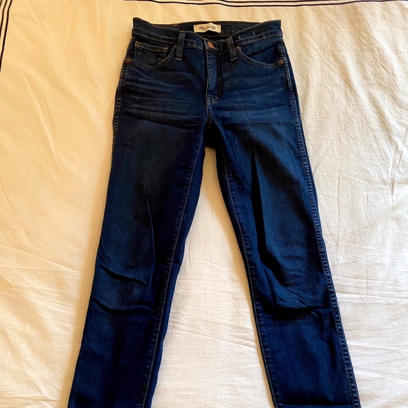 Madewell 10" High-Rise Skinny Jeans in Hayes Wash - Picture 5 of 8